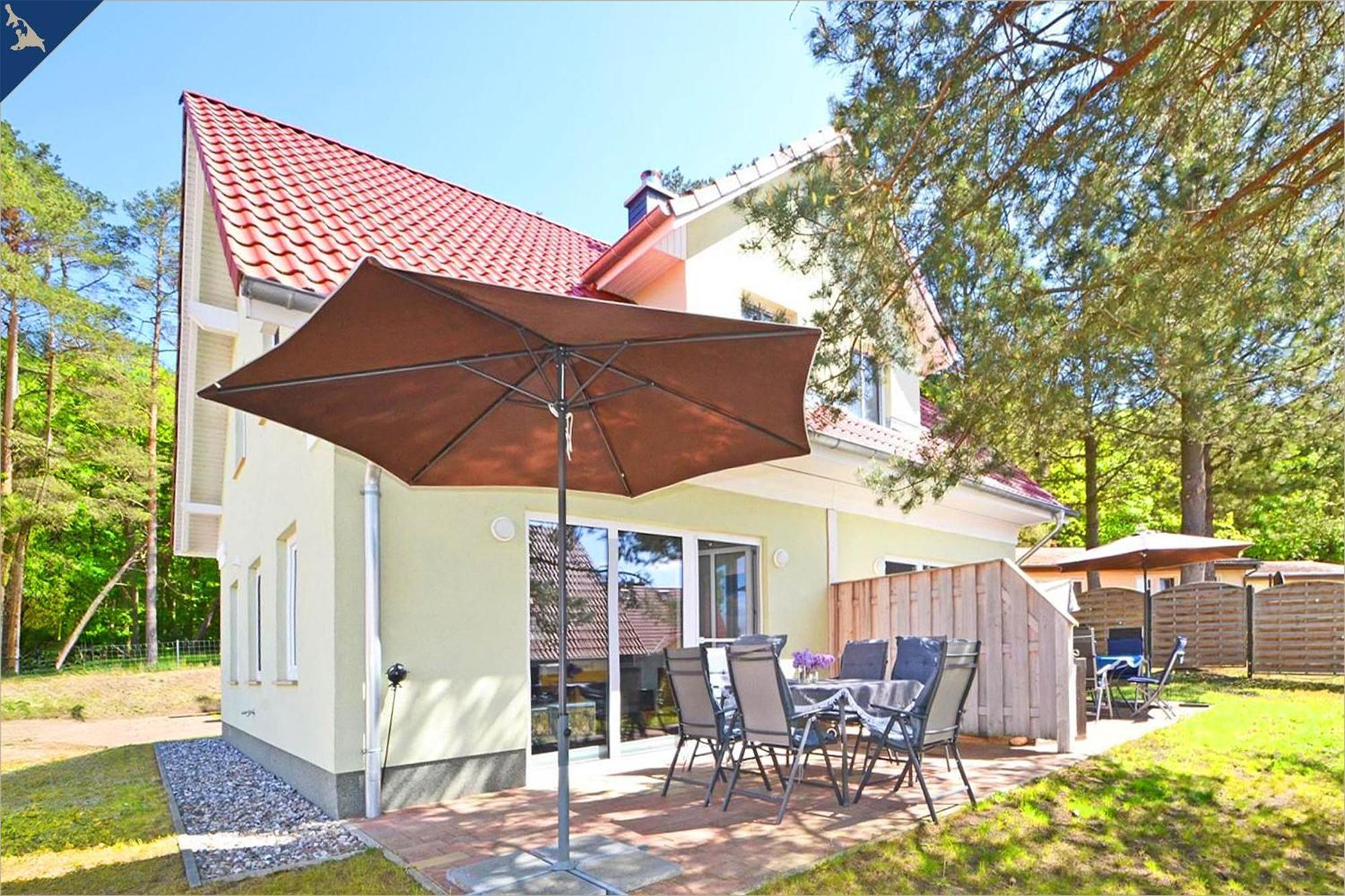 Villa Waldsiedlung Dhh Waldhaus 6 Korswandt Esterno foto