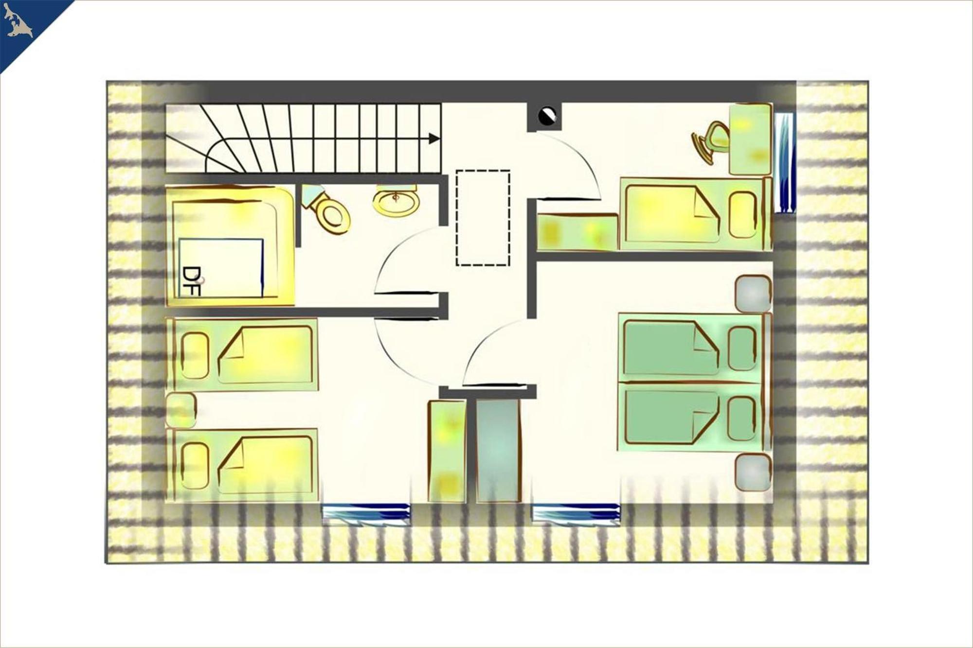 Villa Waldsiedlung Dhh Waldhaus 6 Korswandt Esterno foto